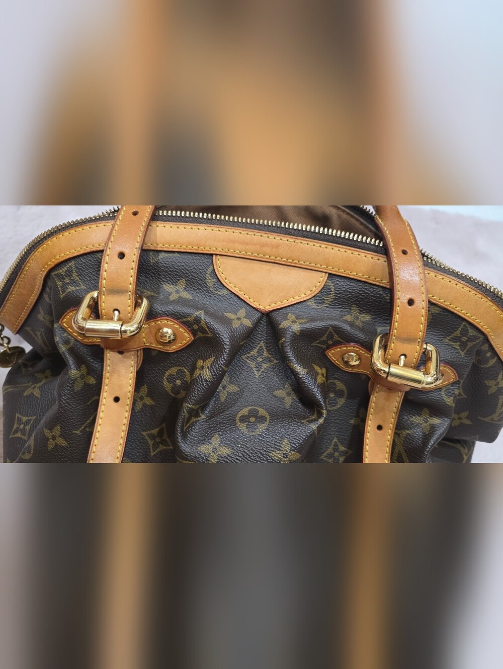 Louis Vuitton Monogram Canvas Brown Tote Bag - - Picture 12 of 17